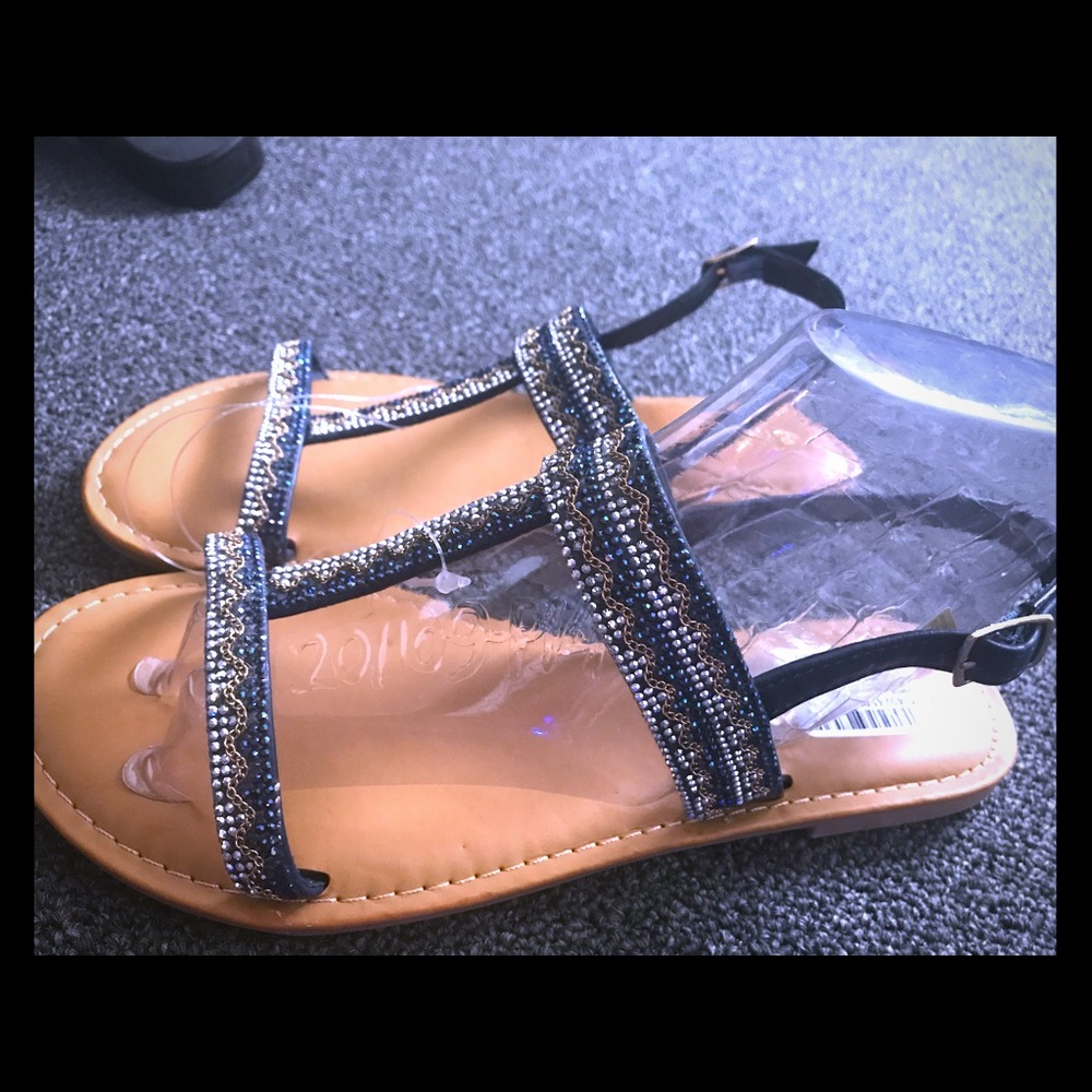 Nice blue sandal